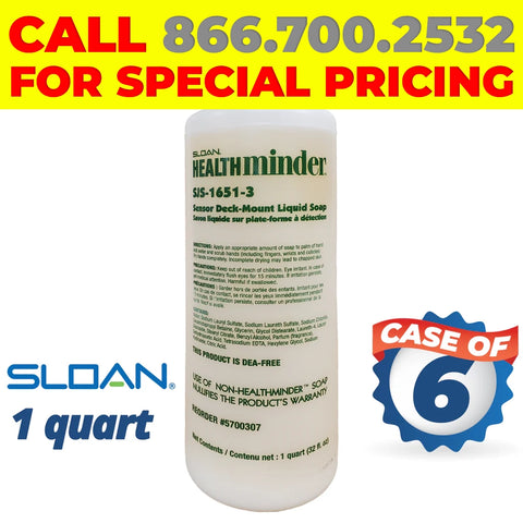 Sensor Deck-Mount Liquid Soap <span>1qt <strong>6 PACK</strong></span>