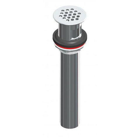 Two Piece 1-1/4" open lavatory grid drain with overflow,316 Stainless Steel Construction